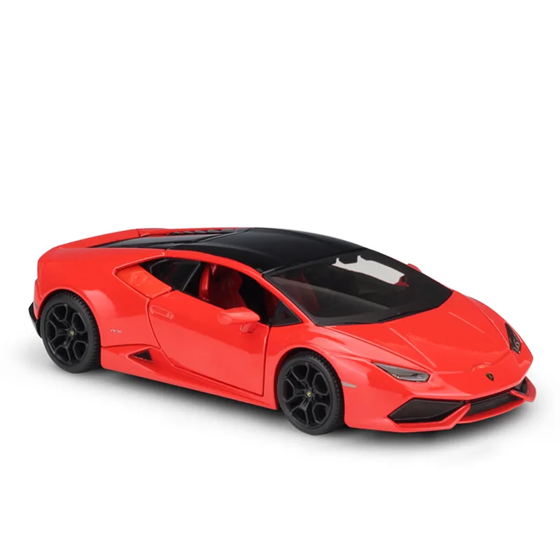 

Металлическая роскошная модель автомобиля Maisto 1:24 Lamborghini Huracan LP610, модель игрушечной коллекции, подарок на Рождество