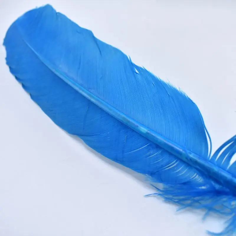 Натуральные белые перья индейки 10 шт./лот для изготовления ювелирных изделий 25 30