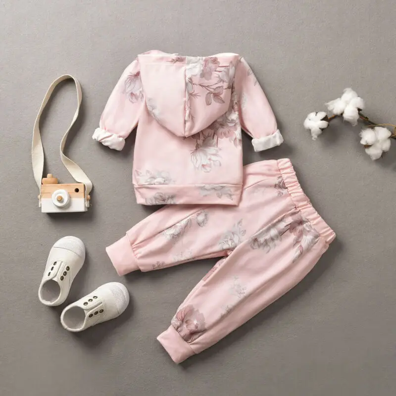 2019 распродажа модный розовый пуловер с капюшоном и цветочным принтом любовь для