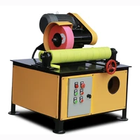 round tube polishing external polishing round rod copper aluminum stainless steel wire drawing pipe rust removal machine