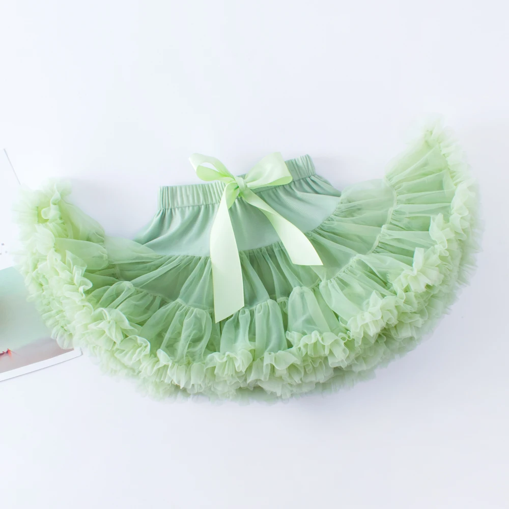 Детская юбка пачка для маленьких девочек пышная детская балетная юбки фатиновые