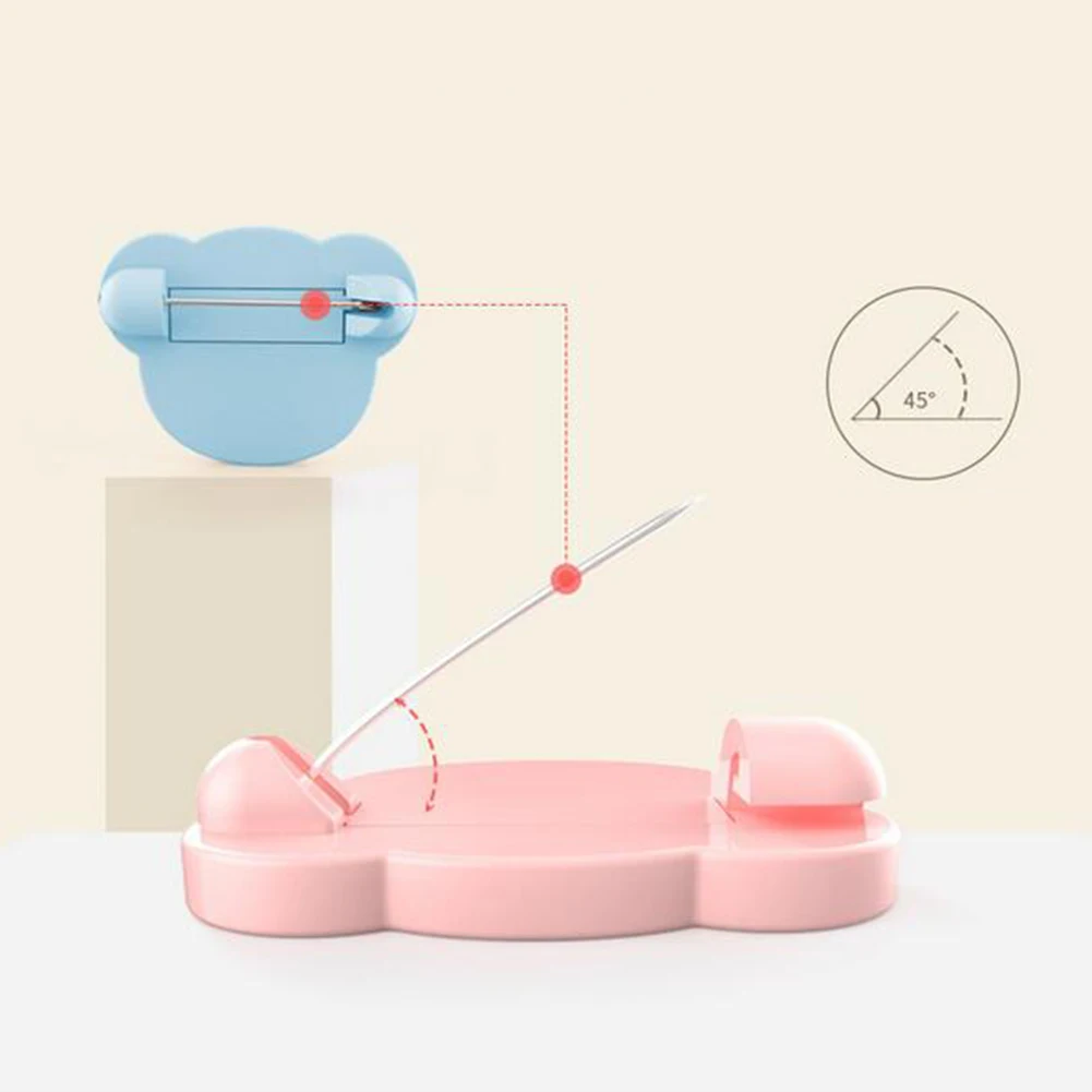 Зажим для слюнявчика в форме медведя 6 шт. | Детская одежда и обувь