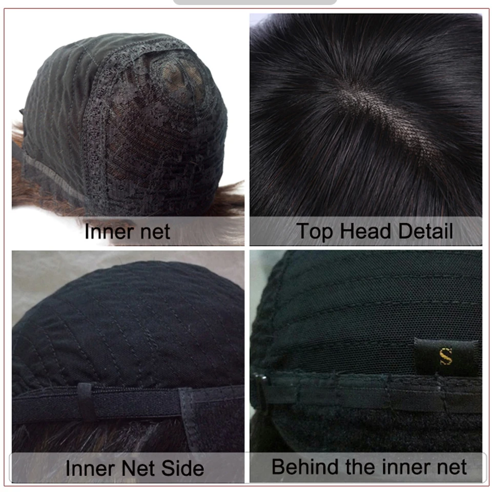 MEIFAN короткие прямые пушистые Сменные синтетические парики с челкой для мужчин