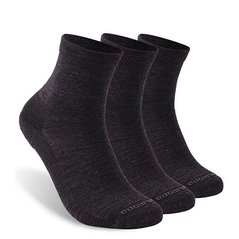 Носки спортивные унисекс из мериносовой шерсти, с противоблистерной подушкой, 3 пары от AliExpress WW