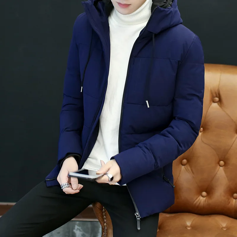 MRMT 2022 Brand Men's Jackets Thicken Cotton Coat for Male Trim Jacket Padded Hooded Outer Wear Clothing Garment | Мужская одежда