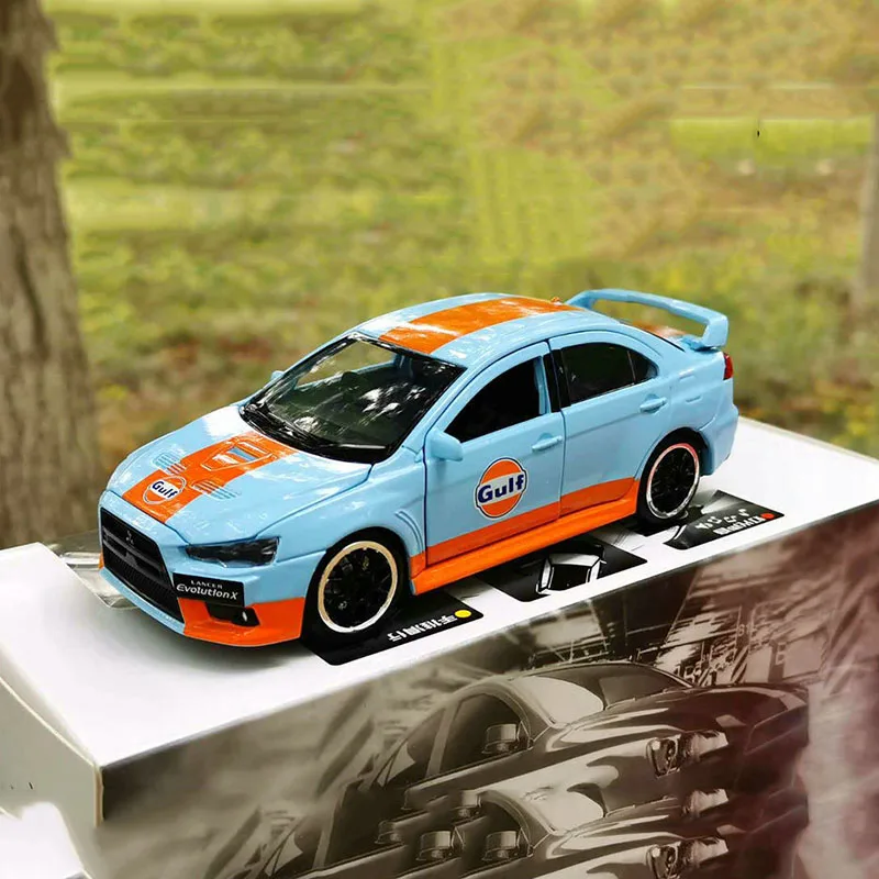 Литый под давлением масштаб 1:32 EVO десятое поколение голф Lancer EvoX Коллекционная