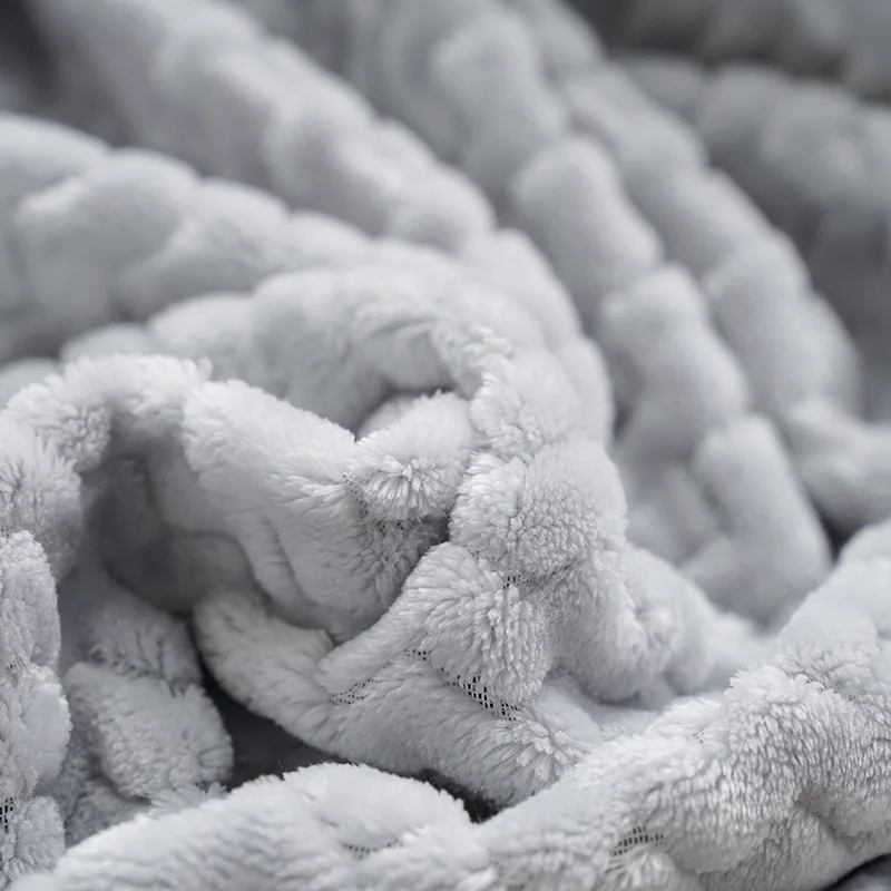 

Hot Sale Super Warm Coral Fleece Blankets Thicken Blanket On The Bed Home Adult Blanket Travel Blanket Suitable For King Size