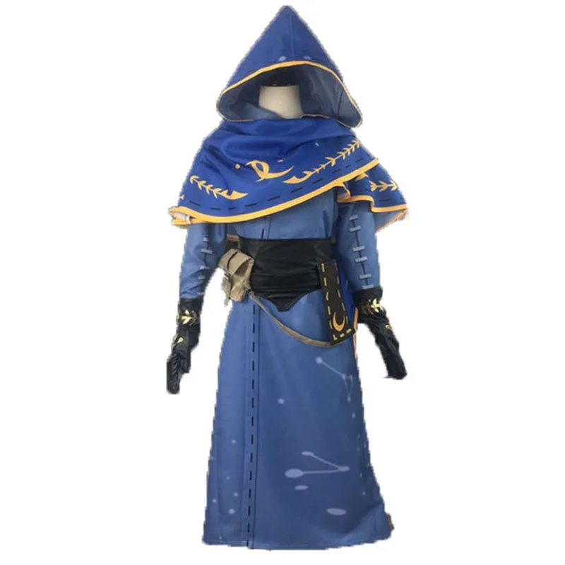 Игра идентичность V маскарадные костюмы Eli Кларк Косплей Костюм поднимать кожи