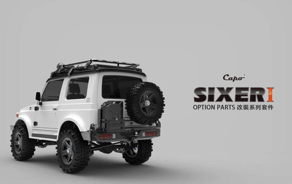 Металлический задний бампер, конкурентный для CAPO sixer 1 suzuki samurai CD15828BJG