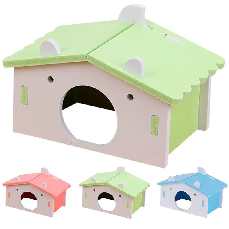 

Funny Hamster Hideout House Toy Guinea Pig Golden Bear Climbing Sport Toy House Nest For Chinchillas Guinea Pig Ferret Rat