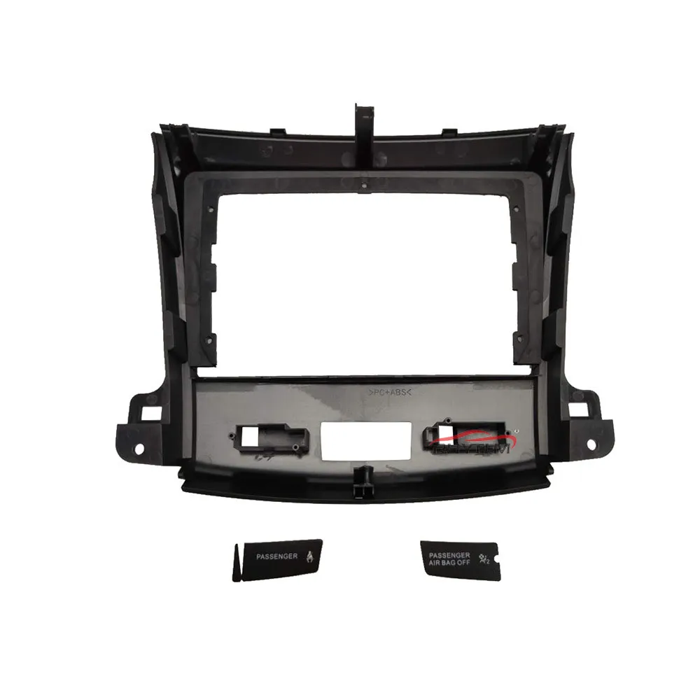 9 Inch Car Fascia Trim Kit For Mitsubishi Outlander 2008-2012 Double Din Dvd Fascias Audio Fitting Adaptor Panel Frame | Автомобили и