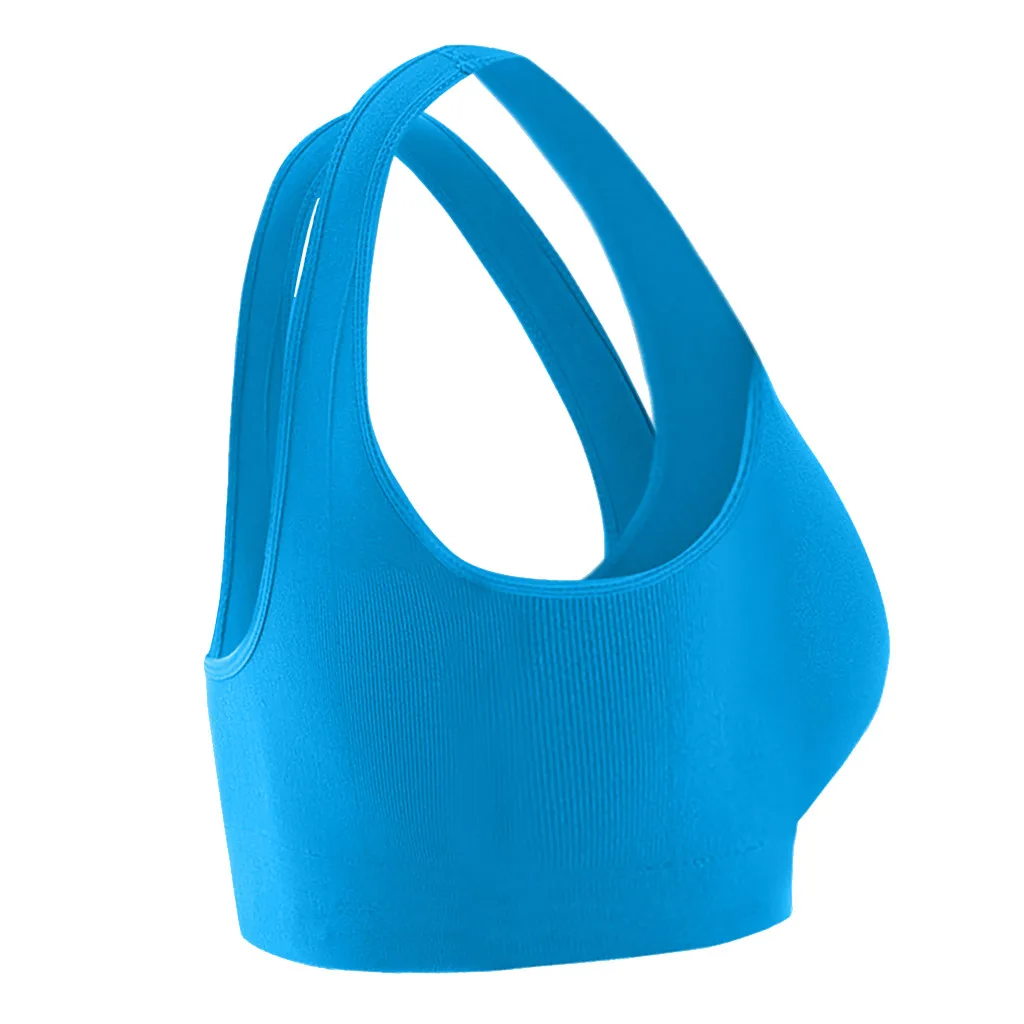 Женский ультратонкий бюстгальтер 3 шт. однотонный для фитнеса спорта йоги