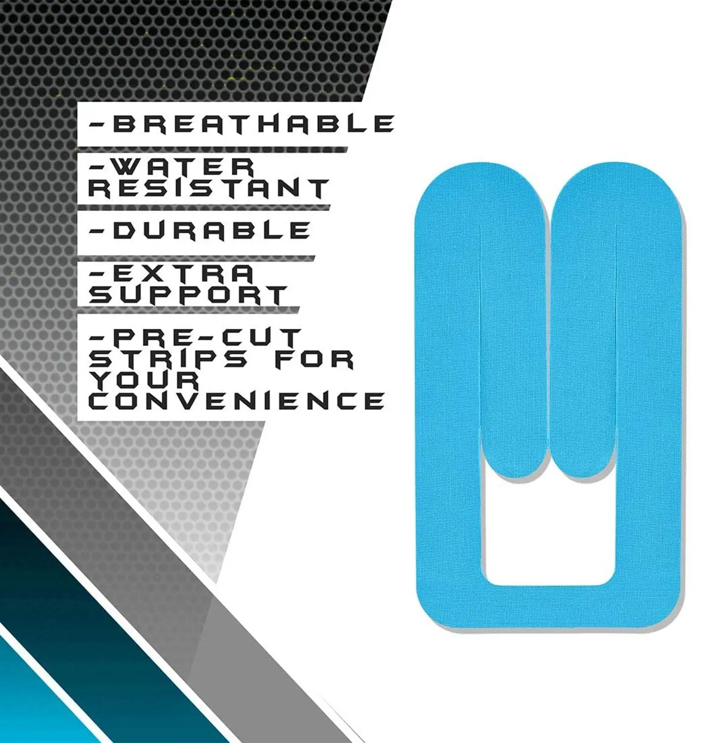 10 шт. нарезана так чтобы вы смогли кинезиологии ленты наколенники спортивные для