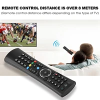 television remote control 8m314 4inch long control distance tv controller household remote control replacement with soft button