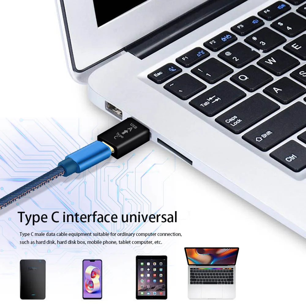 Адаптер OTG с USB 3 0 на Type C конвертер Thunderbolt адаптер кабель для Macbook pro Air Samsung S10 S9