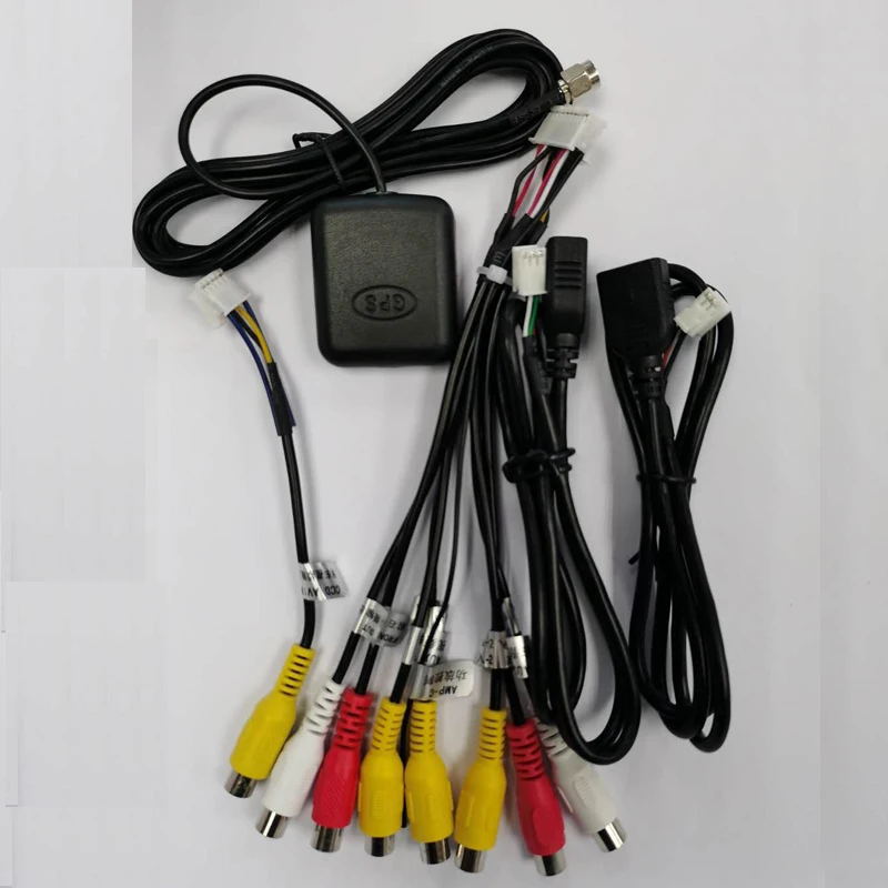 XYlink микрофон USB GPS камера заднего вида RCA Выход AUX слот для sim карты радио конвертер