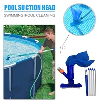 swimming pool vacuum cleaner brush vacuum suction head swimming portable swimming pool jet portable outdoor elements