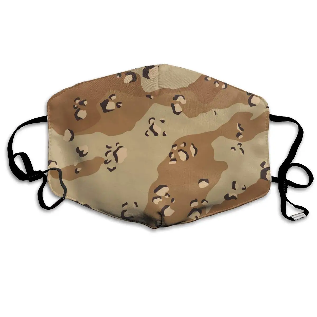 Камуфляжная противопылевая полумаска для рта унисекс хлопковая теплая Модная