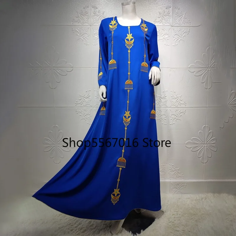 2021 мусульманская Мода Abaya Дубай женщина Jalabiya Турция с длинным рукавом платья