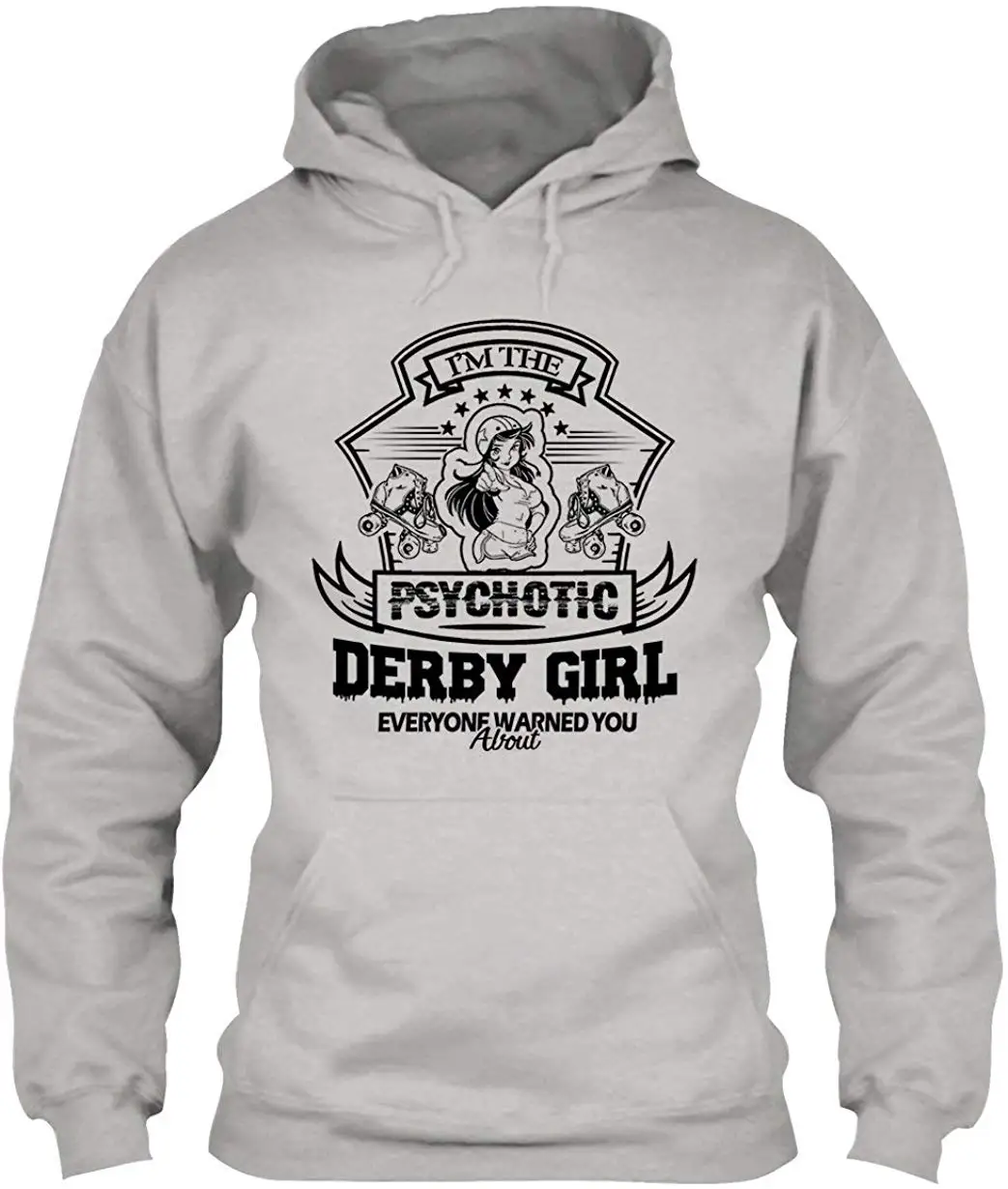 TSDFC Psychotic Derby Girl Толстовка для мужчин Женская толстовка с капюшоном| |