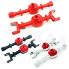 Металлический чехол с передней и задней мостовой осью для MN D90 D91 MN99 MN99S 112 обновленные детали для радиоуправляемых автомобилей аксессуары