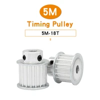 htd5m 16t pulley wheel bore size 66 358101214 mm aluminium material toothed pulley bf shape for width 1520 mm timing belt