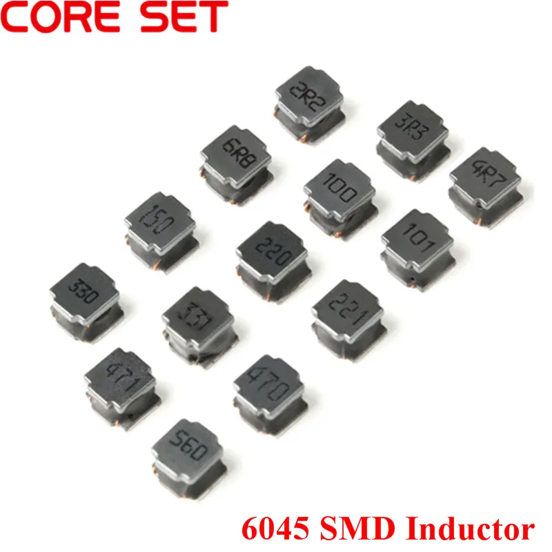 20 шт SMD Мощность 470uh индуктор 2.2UH 470UH чип адаптера переменного тока Высокое