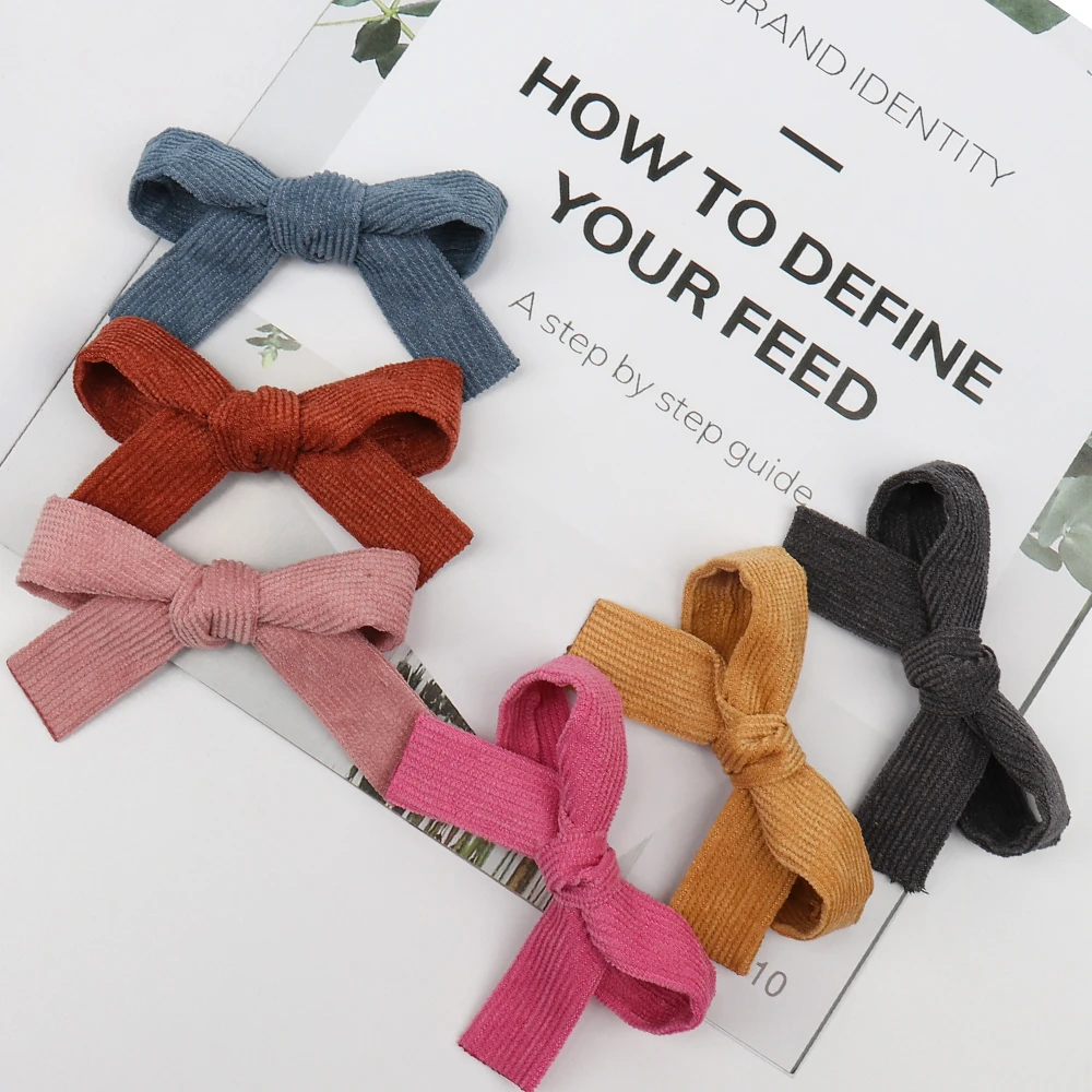 Ncmama 1 шт. Девушки Твердые заколок с бантами Детское бархатное одеяло рисунком и