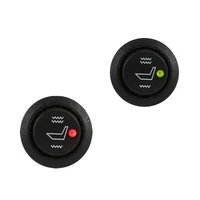 2pcs 3 pin 6a 250v auto suv truck boat motorcycle seat round car heated seat heater rocker switch for high low control