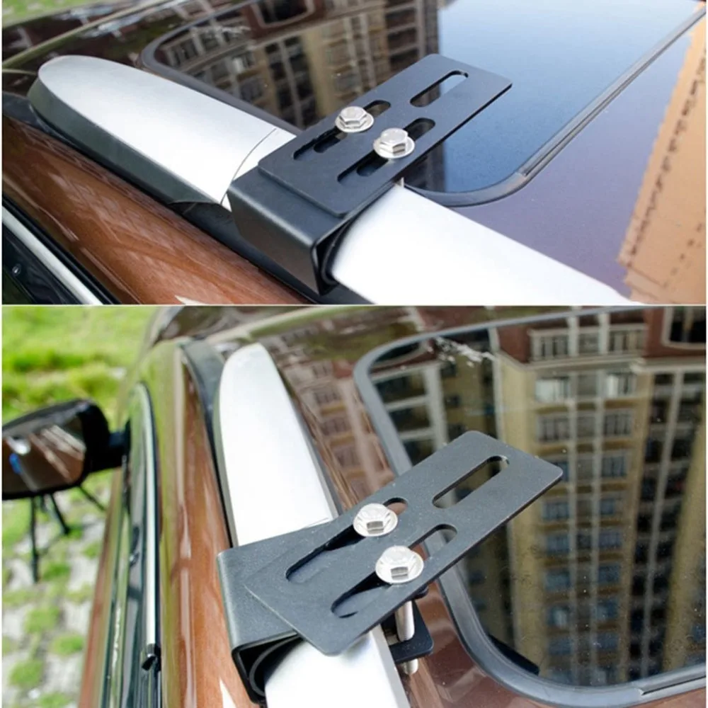 2шт Автомобильный внедорожник багажный Монтажный кронштейн фара для транспортного средства полоса Свет стойка крыши стойка для сумок автомобиль-Трейлер лодки RV