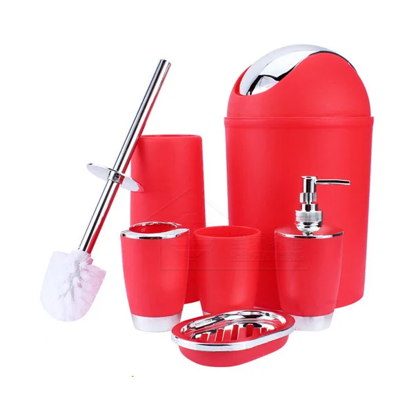 6 шт. пластиковые контейнеры для туалетных принадлежностей | Дом и сад