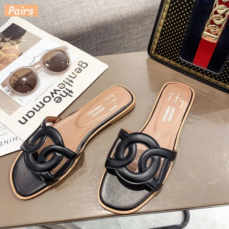 2019 г. новые летние классные шлепанцы Модные Удобные Пляжные домашние