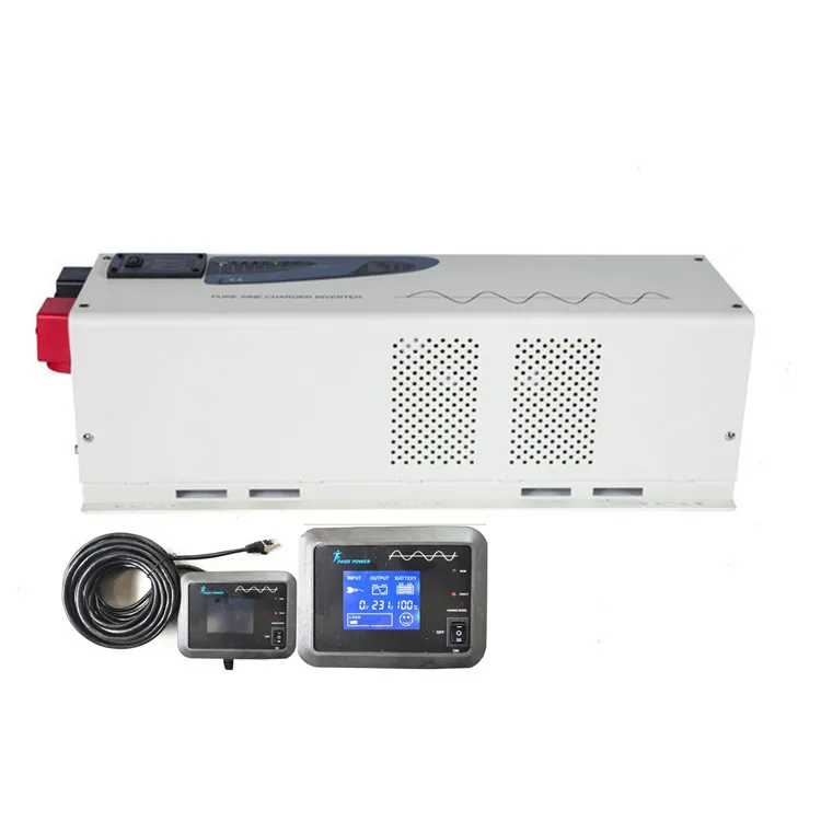 

DC/AC Inverters Type and Single Output Type pure sine wave 4000w solar power inverter with ups