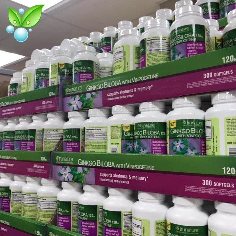 Американские оригинальные капсулы гинкго билоба с винпоцетином TRUNATURE 340 капсул |