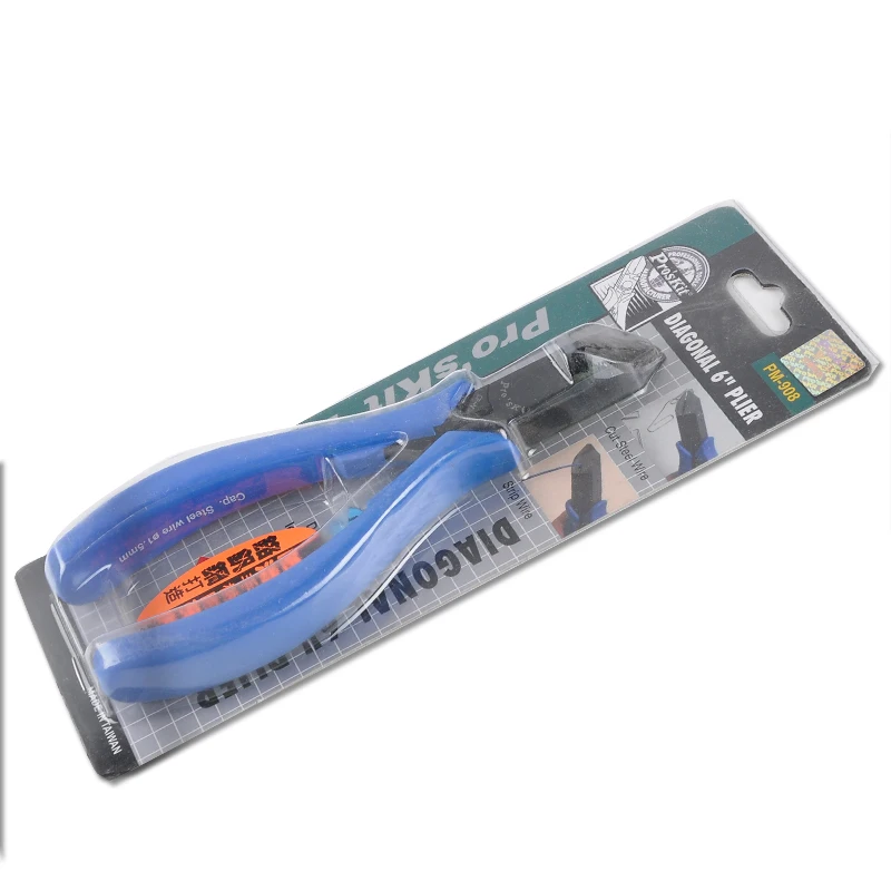 

High Quality PM-908 Diagonal Pliers Cutting Steel Wire Tools For 1.5mm Soft Cable 1.5mm Copper Wire