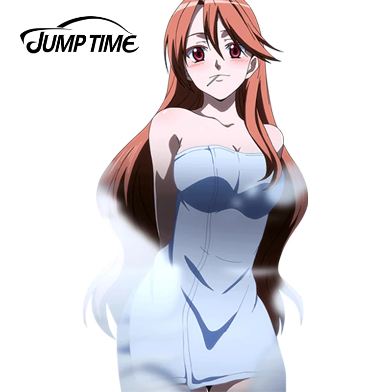 Привлекательная Автомобильная наклейка JumpTime 13 см x 7 5 Akame Ga Kill! Челси аниме JDM на