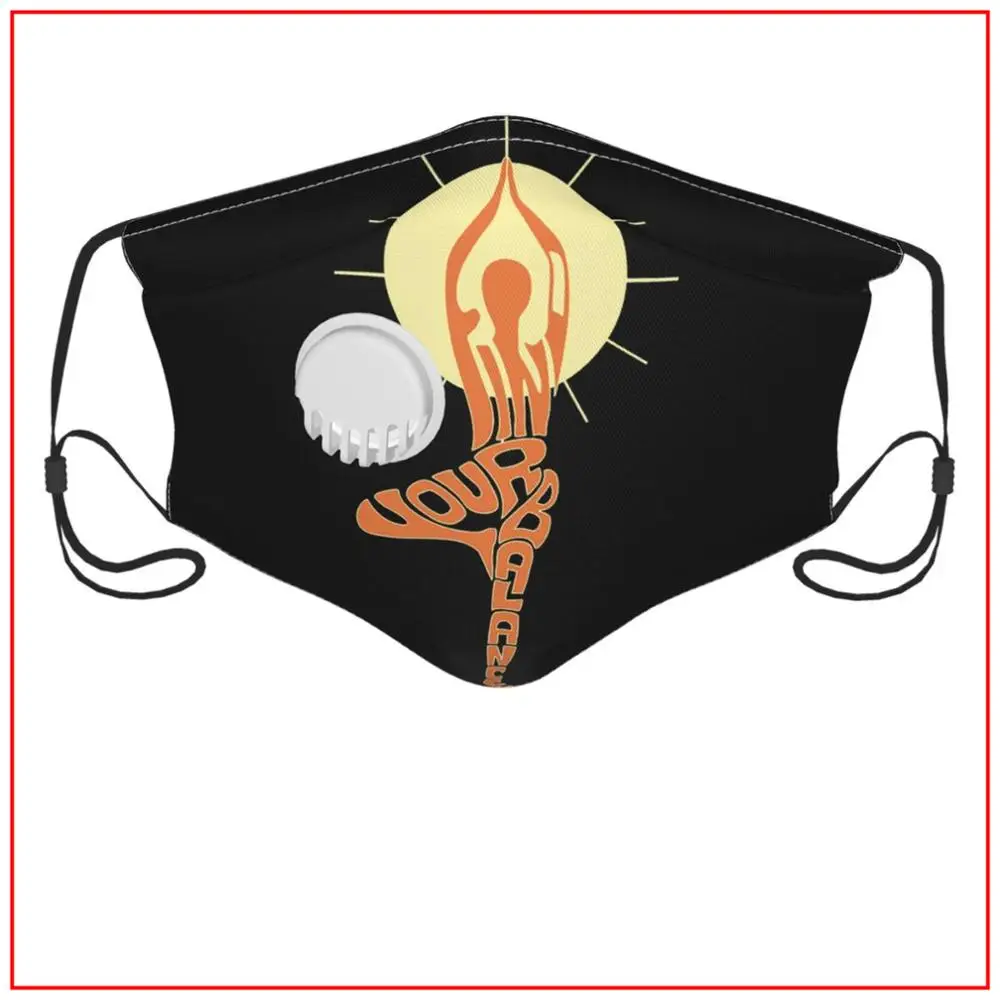 

FIND YOUR BALANCE Kids Men Women Face Mask Mondkapjes Masbaar Funny Breathing Masks for Germ Protection Facemasks Reusable Washa