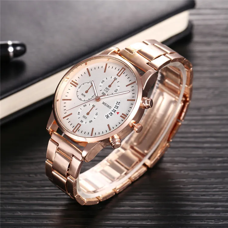 Мужские часы 2020 модные мужские деловые роскошные ведущей марки кварцевые