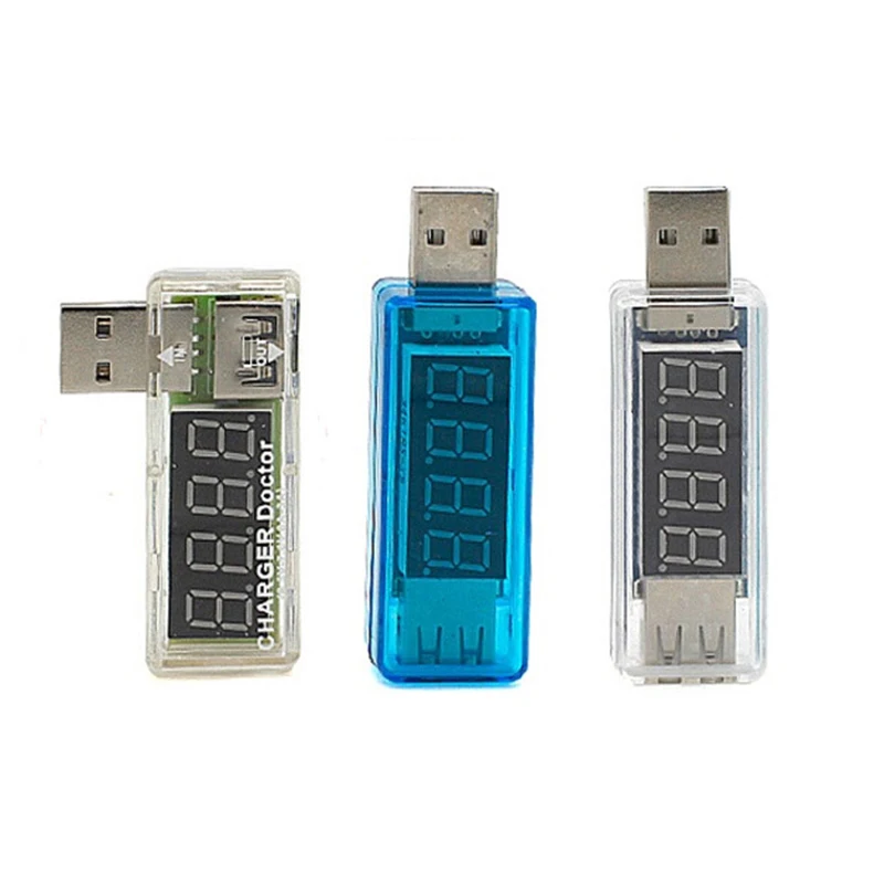 USB-тестер для зарядки тока и напряжения USB-вольтметр амперметр обнаружения