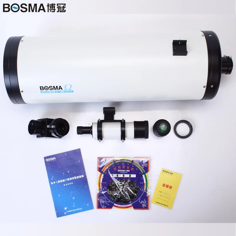 Оптика BOSMA 200/2400 мм f/12 поле телескоп Maksutov (только OTA)|Телескоп и бинокли| |
