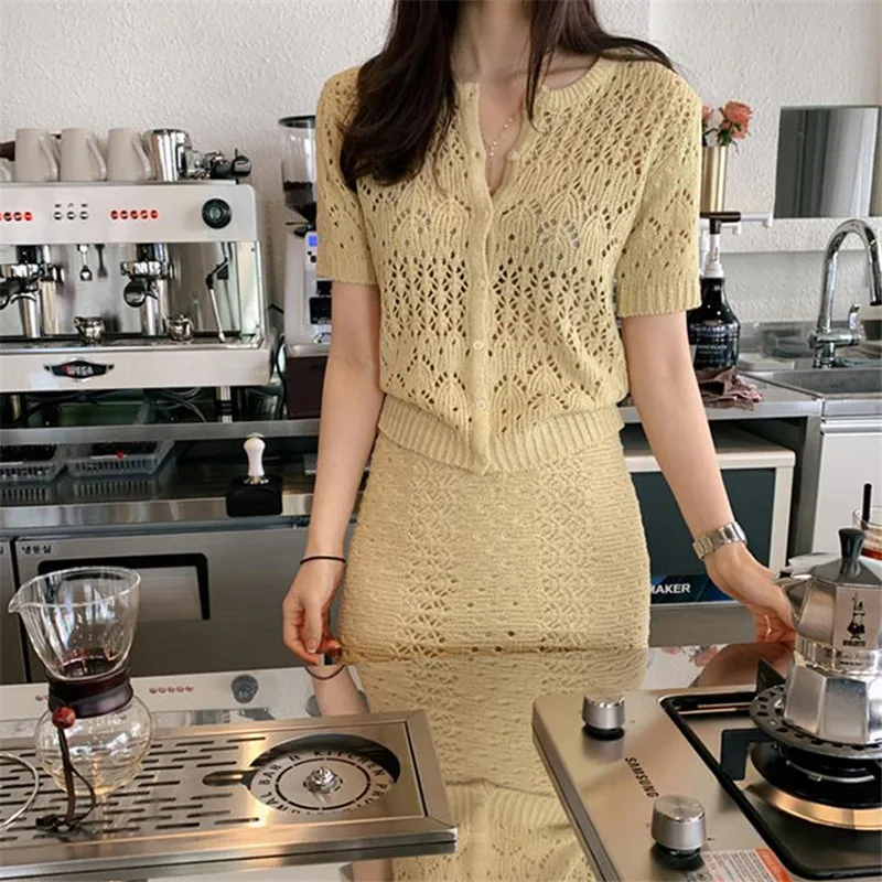 

New Autumn Sweater Women Dress Winter Long Knitted Womens Dresses Short Sleeve Maxi Oversize Knitting Robe Vestido New