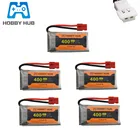 3,7 V 400mah литий-полимерный Батарея для SYMA X15 X5A-1 X15W X15C X4 H31 H107 H6C KY101 E33C E33 U816A V252 запасные части для радиоуправляемого квадрокоптера Запчасти 752035