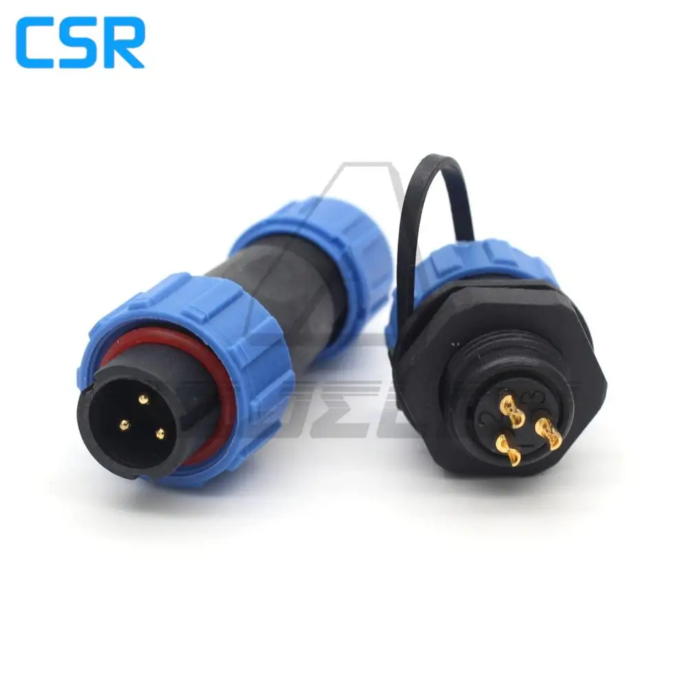 SP13 класс водо и пыленепроницаемости: Разъем 3 контактный разъем гнездо разъемы