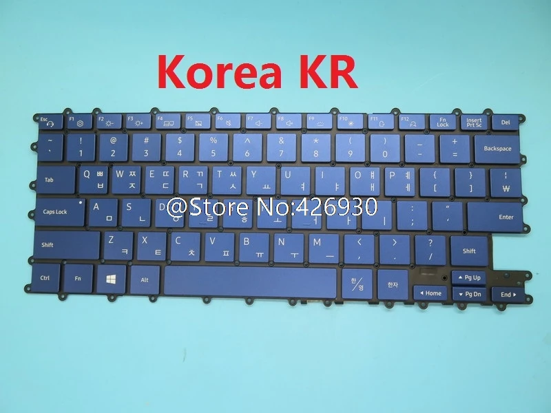 

Laptop Keyboard For Samsung NP930QCG NT930QCG 930QCG Korea KR BA59-04427B NSK-87ABN With Backlit New