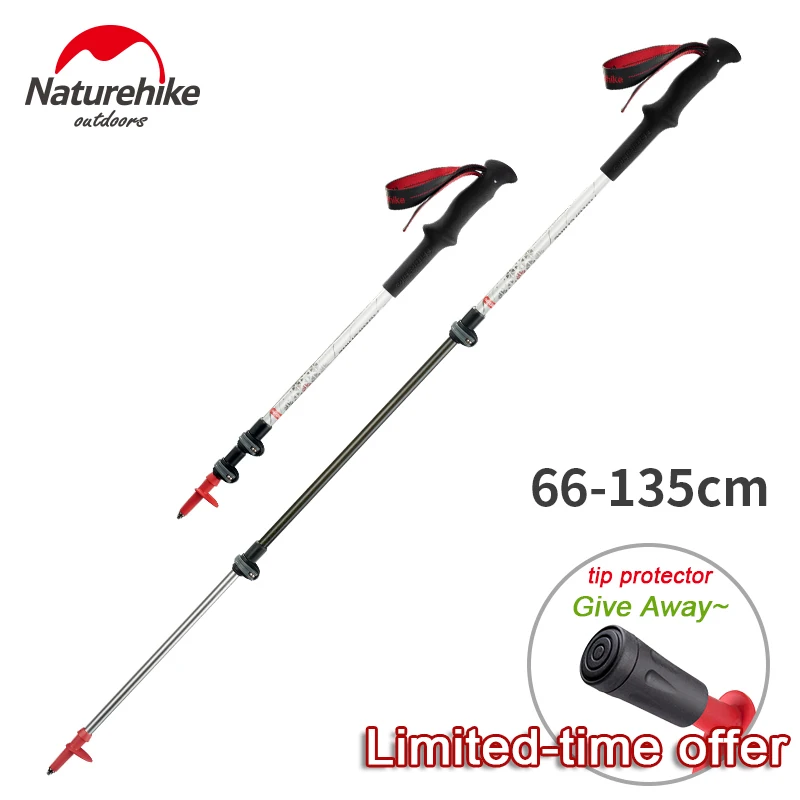 Палка трость телескопическая из углеродного волокна и алюминиевого сплава 185