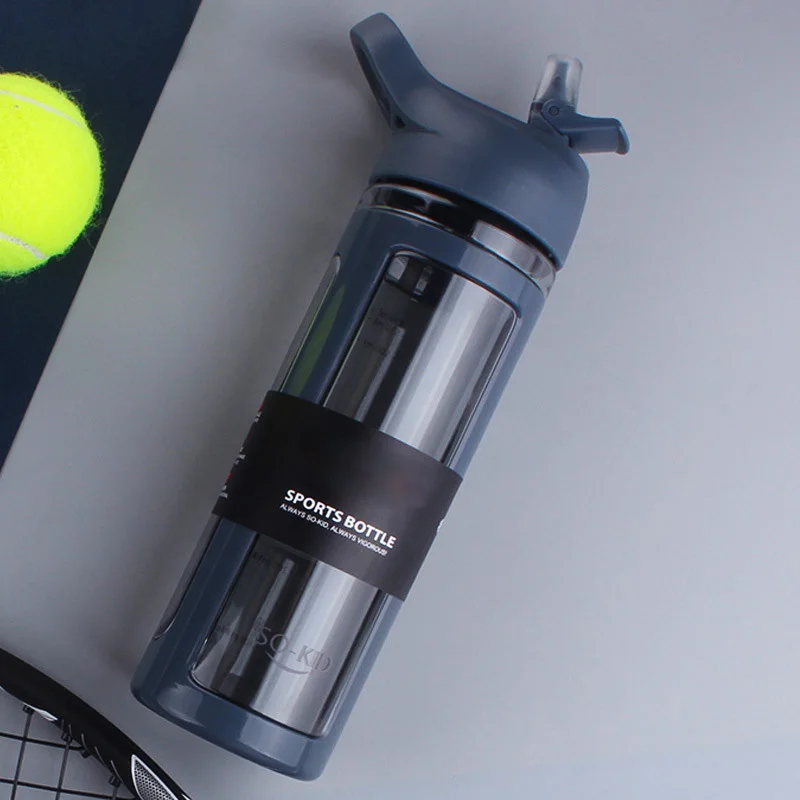 Креативная соломенная бутылка для воды в виде ветрового цветка модный