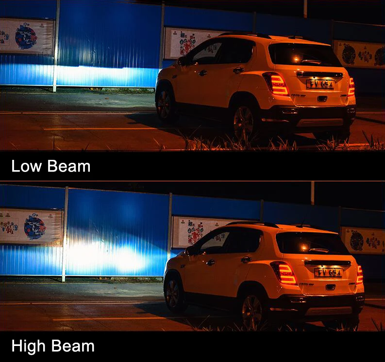 

Head Lamp For Chevrolet Trax 13-17 Tracker Headlights Fog Lights Daytime Running Lights DRL H7 LED Bi Xenon Bulb Car Accessories