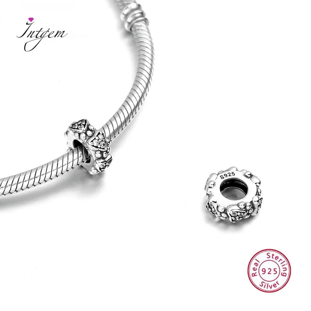 

925 Sterling Silver Beads Black Retro Bracelets Nostalgic Charm and Feminine Bracelet Fashion Party Jewelry DIY Gifts Wholesale