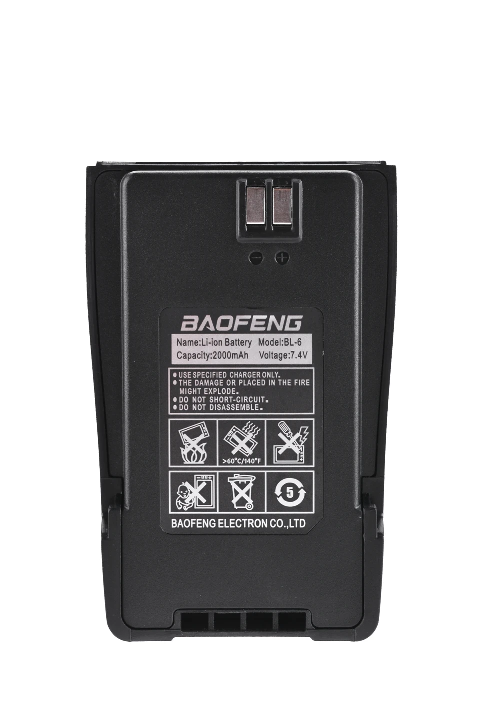 Baofeng UV-6 портативная рация, дальность действия, двухстороннее радио, 136-174/400-480 МГц, УКВ, УВЧ, Двухдиапазонный портативный радиоприемопередатчик, домофон