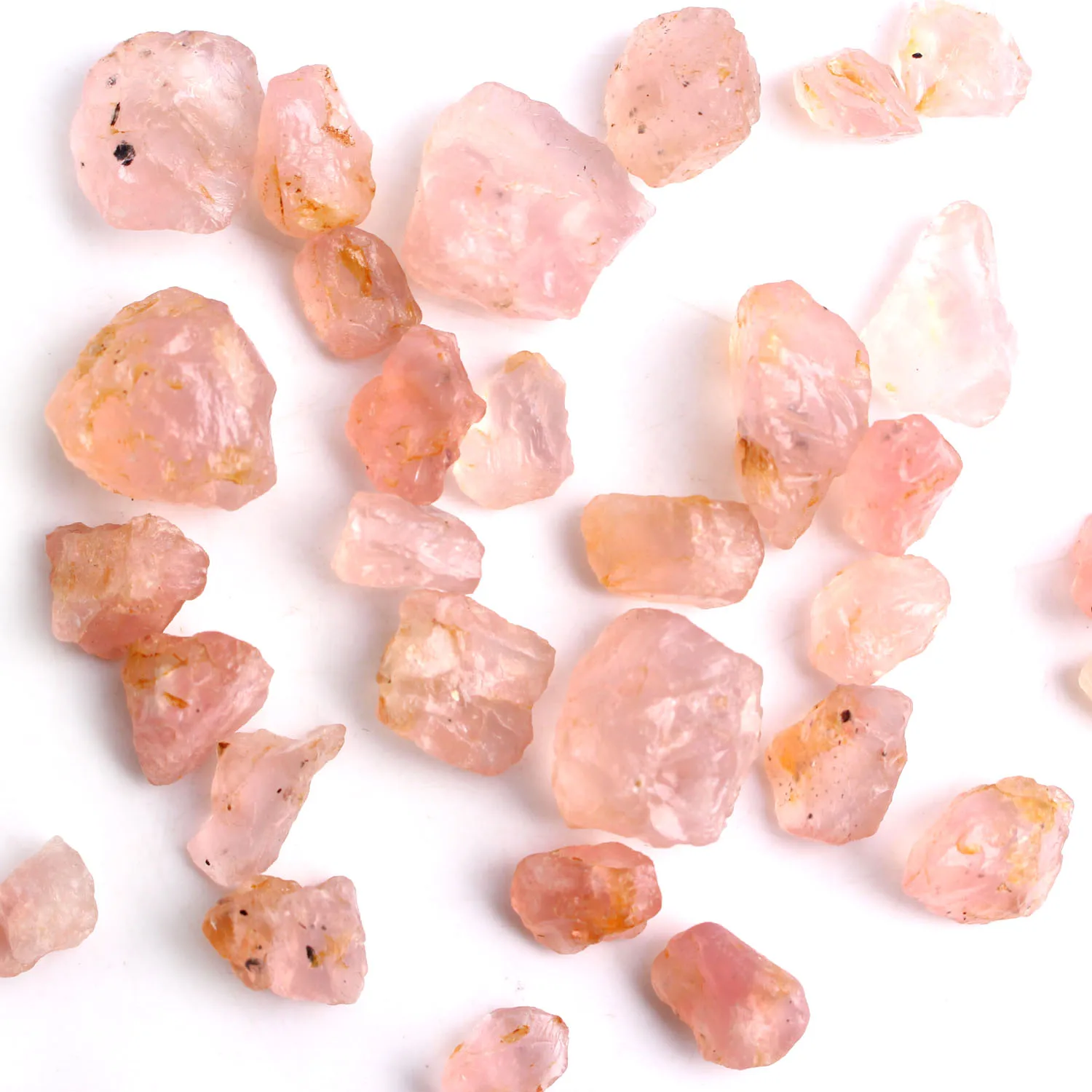 

10 г Мини Розовый КИВИ розовый кварц кристалл минеральный грубый камень драгоценные камни образец DIY ювелирный подарок